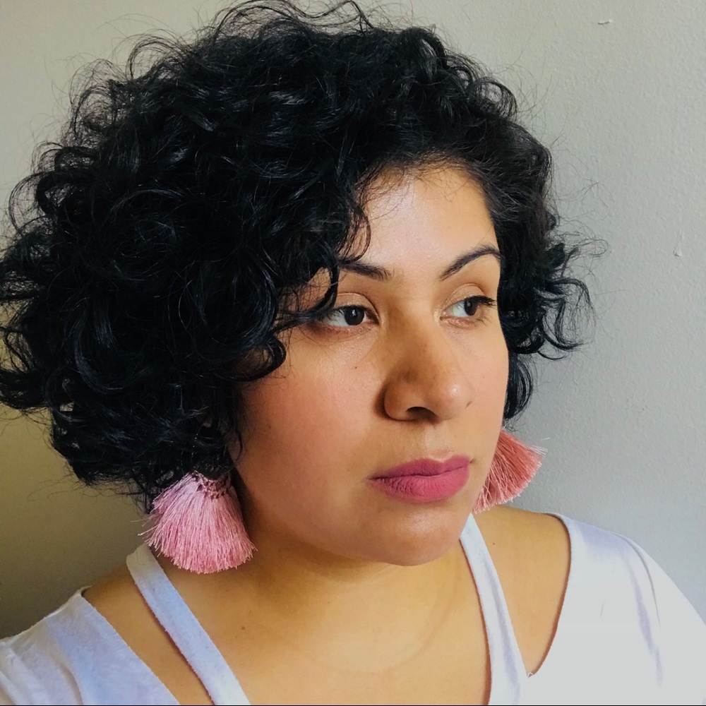 1 left! Rose Tassel Fringe Statement Hoop Earrings - Picture 5 of 5